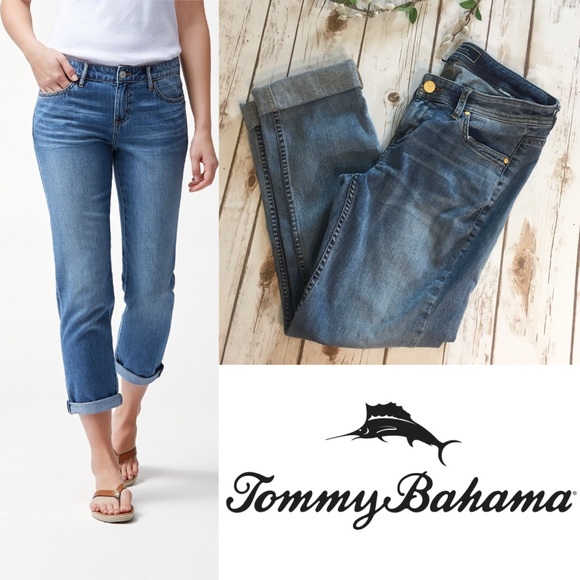 tommy bahama boyfriend jeans